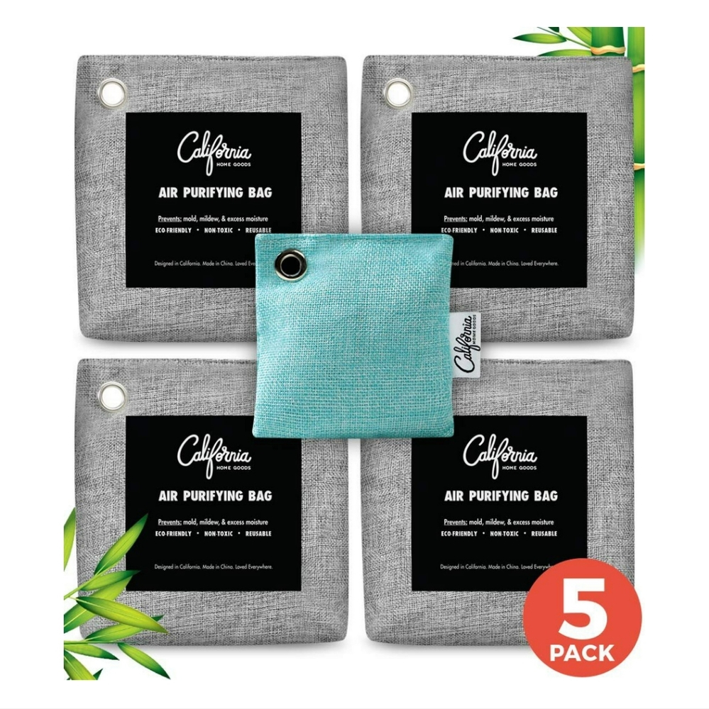California Home Goods 100% Natural Bamboo Charcoal